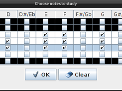 three first frets