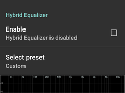 Equalizer and Bass boost
