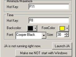 The interface.