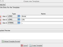 The jamocha template editor.