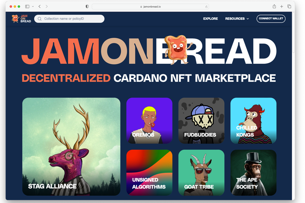 JamOnBread Homepage