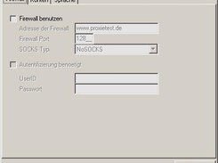 Alle Einstellung zu Proxie und/oder Firewall.