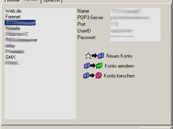  Bis zu 100 POP3-Postfcher sind so ganz einfach anzulegen.
