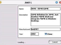 JAMX - Just Another MAME Xhell Screenshot 1