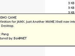 JAMX - Just Another MAME Xhell Screenshot 4
