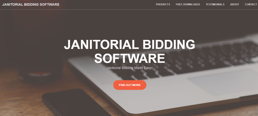 Janitorial Bidding Software Screenshot 1