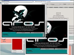 Janus-UAE 1.4 running AROS/68k transparent in AROS/x86