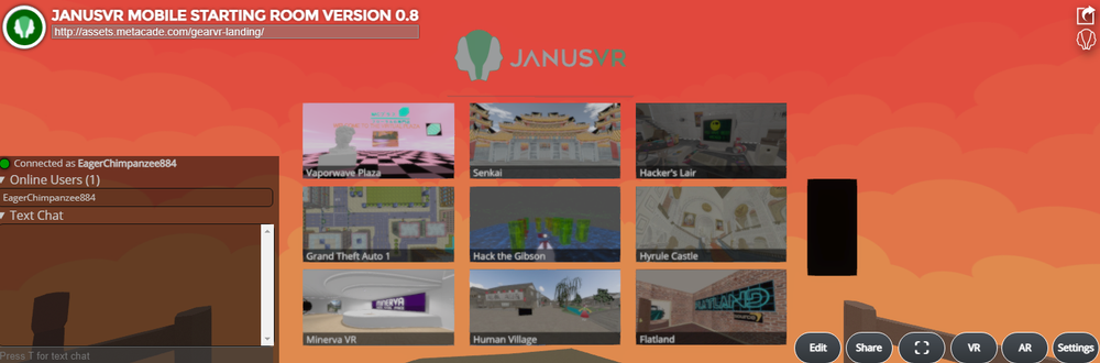 JanusWeb Screenshot 1