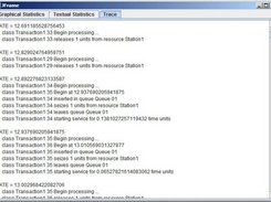 Simulation trace.