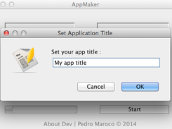 Custom app title