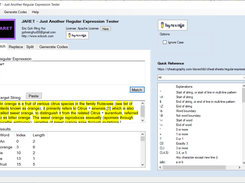 JARET - Just Another Regular Expression  Screenshot 1