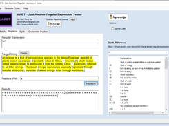 JARET - Just Another Regular Expression  Screenshot 2