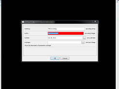 Parameter prompt