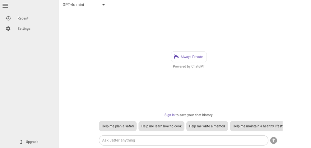 Jatter.ai Screenshot 1