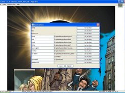 Java-Comix configuration panel