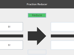 Java Fraction Reducer Screenshot 2