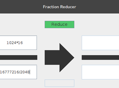 Java Fraction Reducer Screenshot 3