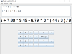 Java Calculator Screenshot 3
