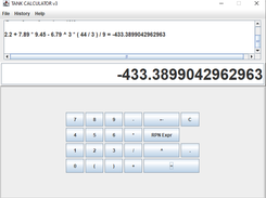 Java Calculator Screenshot 4