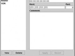 Screenshot of wakeonlan