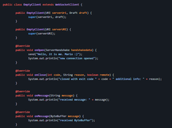 Java WebSockets Screenshot 2
