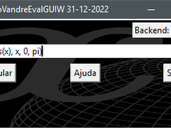 JavaAntonioVandreEvalGUI Screenshot 1