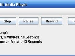 JavaAX - Windows MCI Multi-Media Player (Simple Demo)
