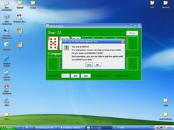 "The 21 Game" running under Windows XP