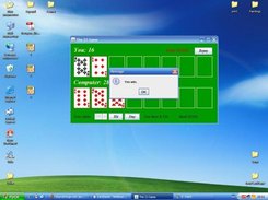 "The 21 Game" running under Windows XP