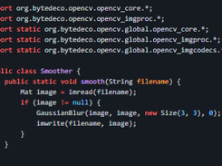 JavaCV Screenshot 1