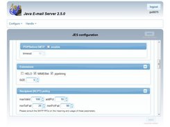 configuring mail settings