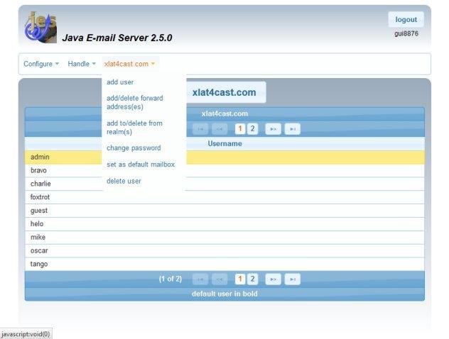 Medicin psykologisk Tale Java SMTP/POP EMail Server download | SourceForge.net
