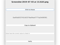JavaFileCheckSum Screenshot 3