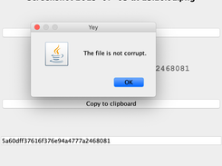 JavaFileCheckSum Screenshot 4
