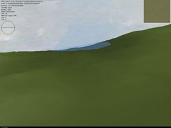 Console in action, while flying in the Countryside location.