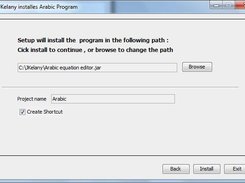 Installer Sittings in English