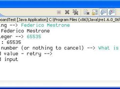 Cancelable input - no typing will cancel
