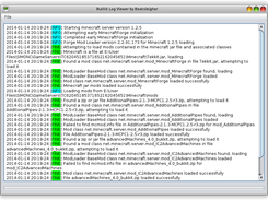 Highlighted Log