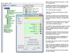 JavaMacros - Applications Panel, Editing