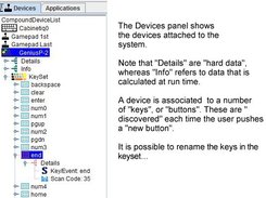 JavaMacros - Devices Panel, Tree mode, general