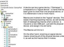 JavaMacros - Devices Panel, Tree mode, mixed device example