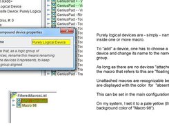 JavaMacros - Devices Panel, Tree mode, pure logical device example