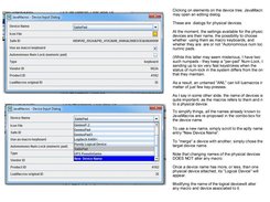 JavaMacros - Devices Panel, Editing physical devices