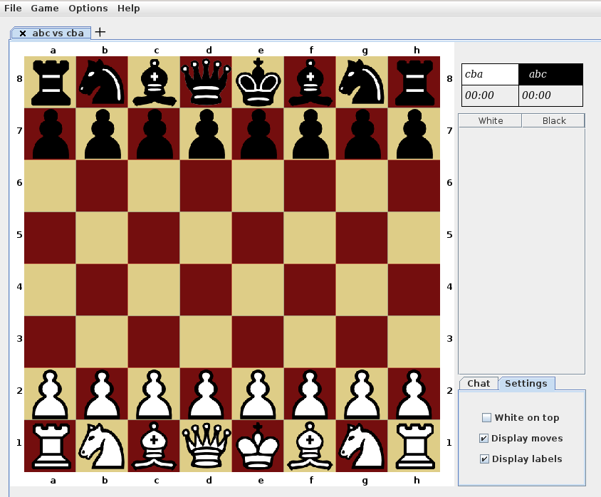 java chess game projects with source code