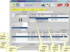 the registration page