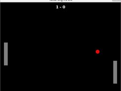 a typical JavaPong game