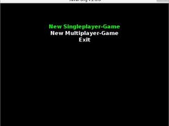 the menu of the game