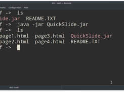 Launching the default example