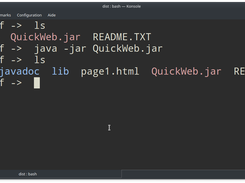 Launching the default example
