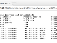 Linux netstat command